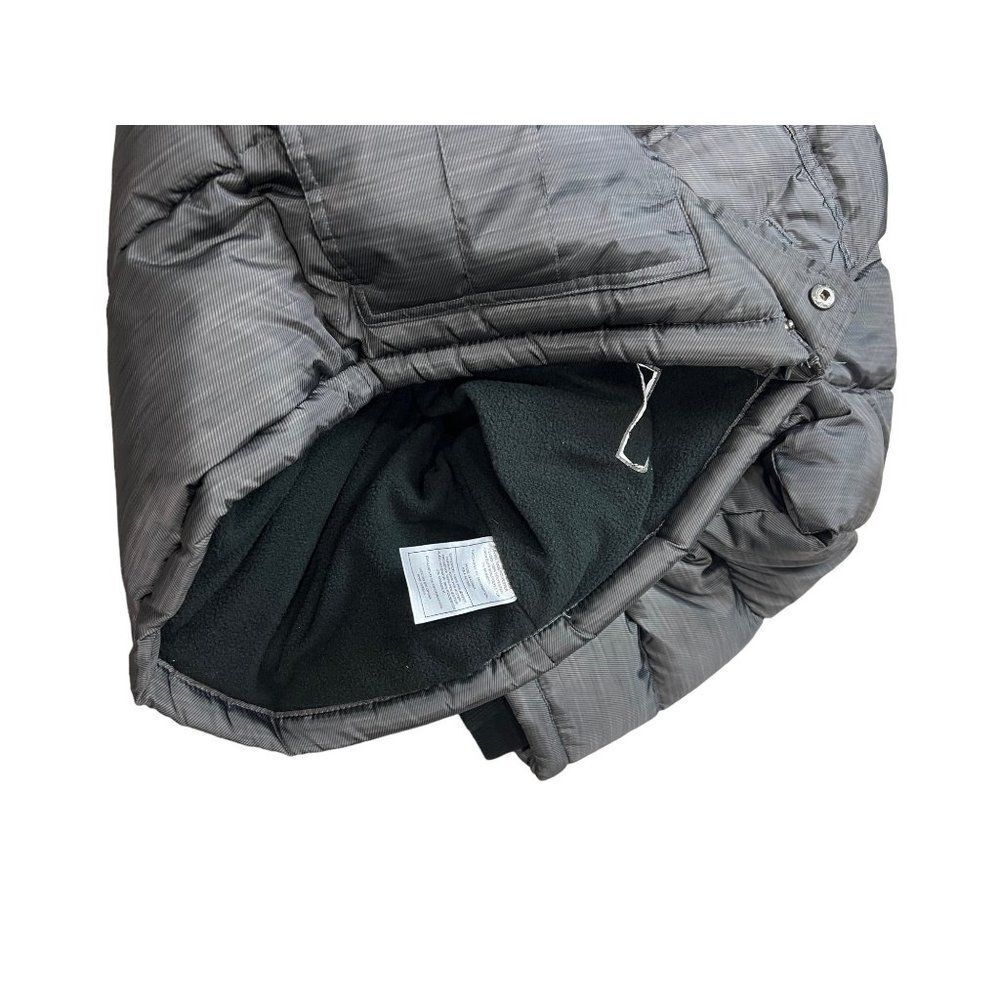 DKNY Youth Parka Size M (10-12) Quilted Coat Fleece Lining Snap Closure - Picture 5 of 6